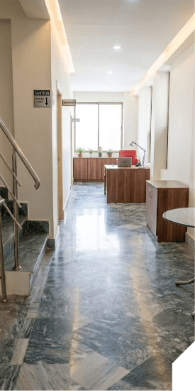 Mind Care clinic hallway
