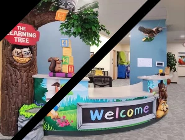Play area for kids